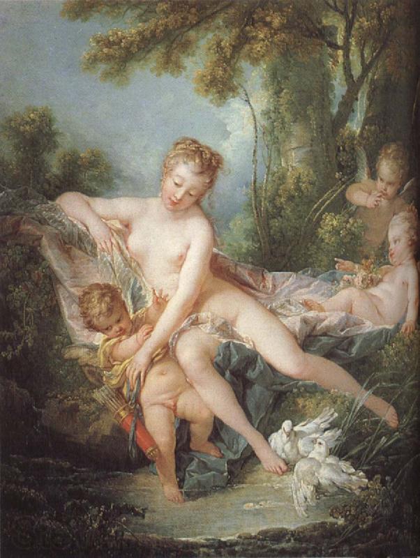 Francois Boucher Venus trost karleken
